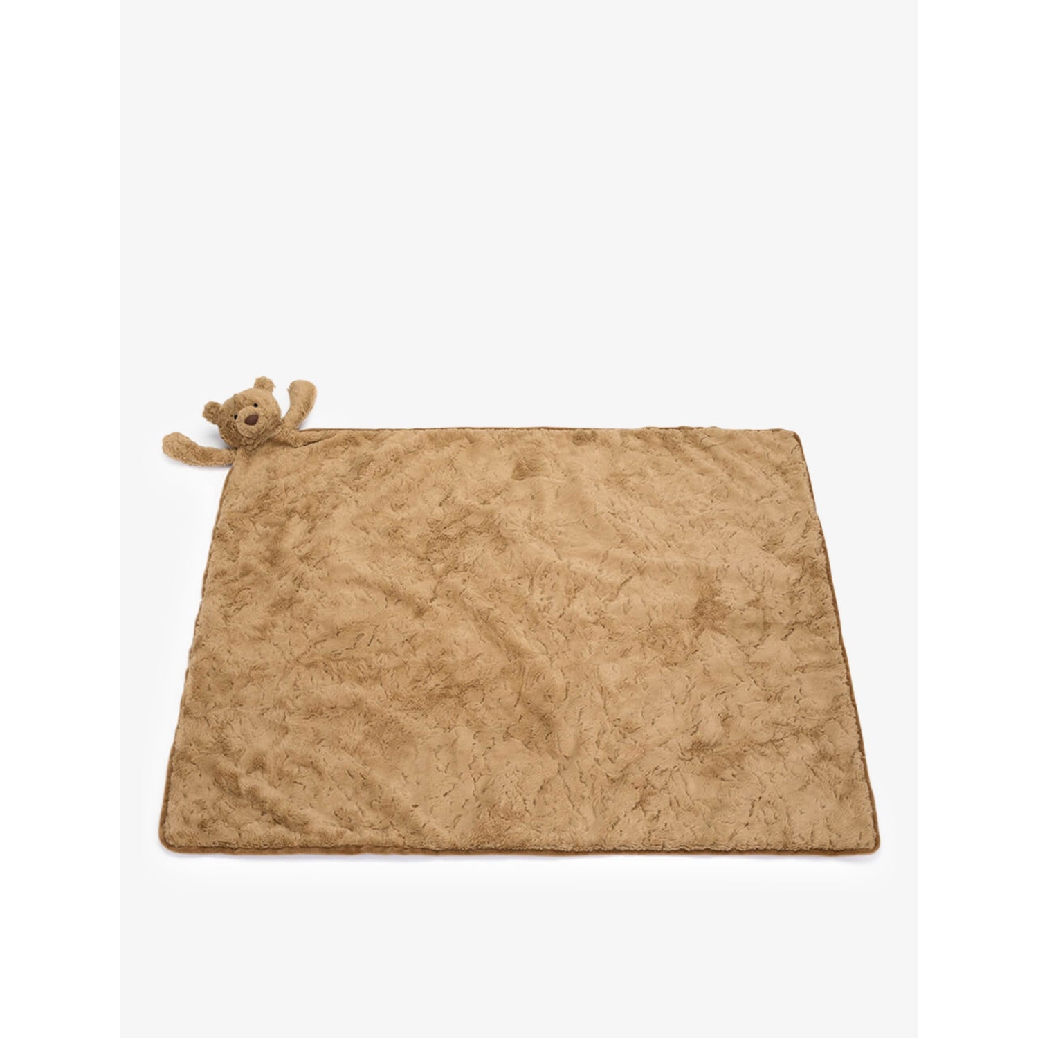 Jellycat Bartholomew Bear faux-fur blanket 70cm - British product