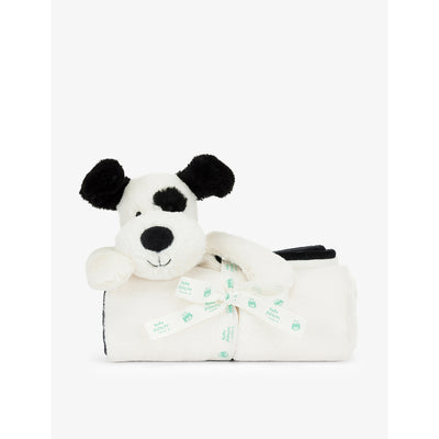 selfridges Jellycat Bashful Puppy Faux-Fur Blanket 70cm- Buy online at McGrocer
