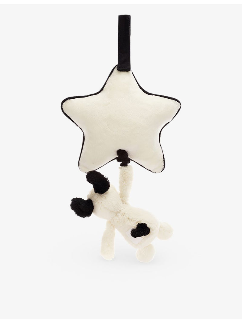 Jellycat Bashful Puppy woven musical toy 30cm, imported from the UK