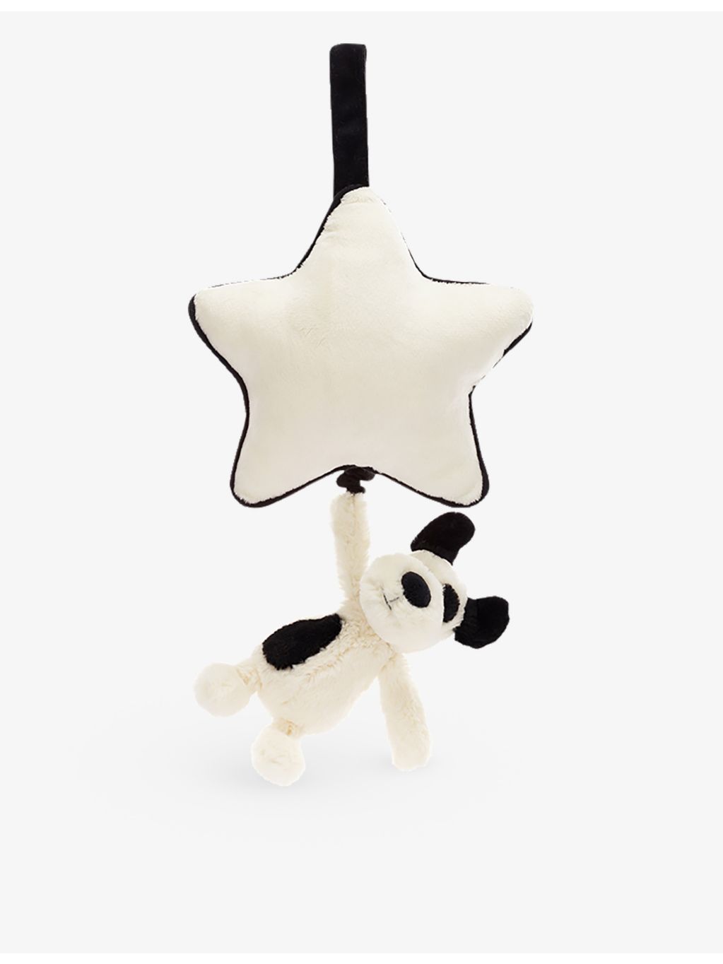 Jellycat Bashful Puppy woven musical toy 30cm, imported from the UK