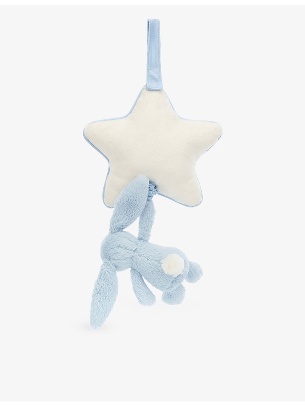 Jellycat Bashful Bunny musical pull toy 30cm - British product