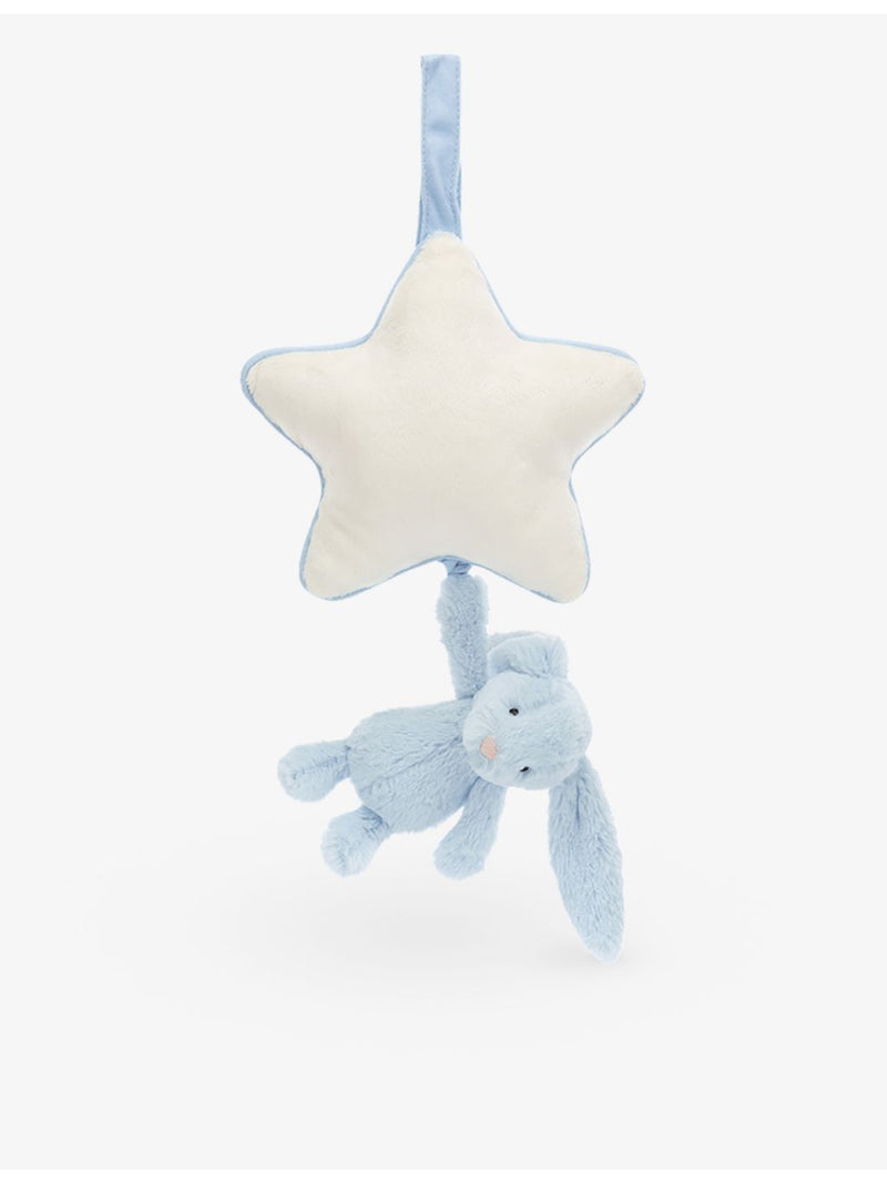 Jellycat Bashful Bunny musical pull toy 30cm - British product