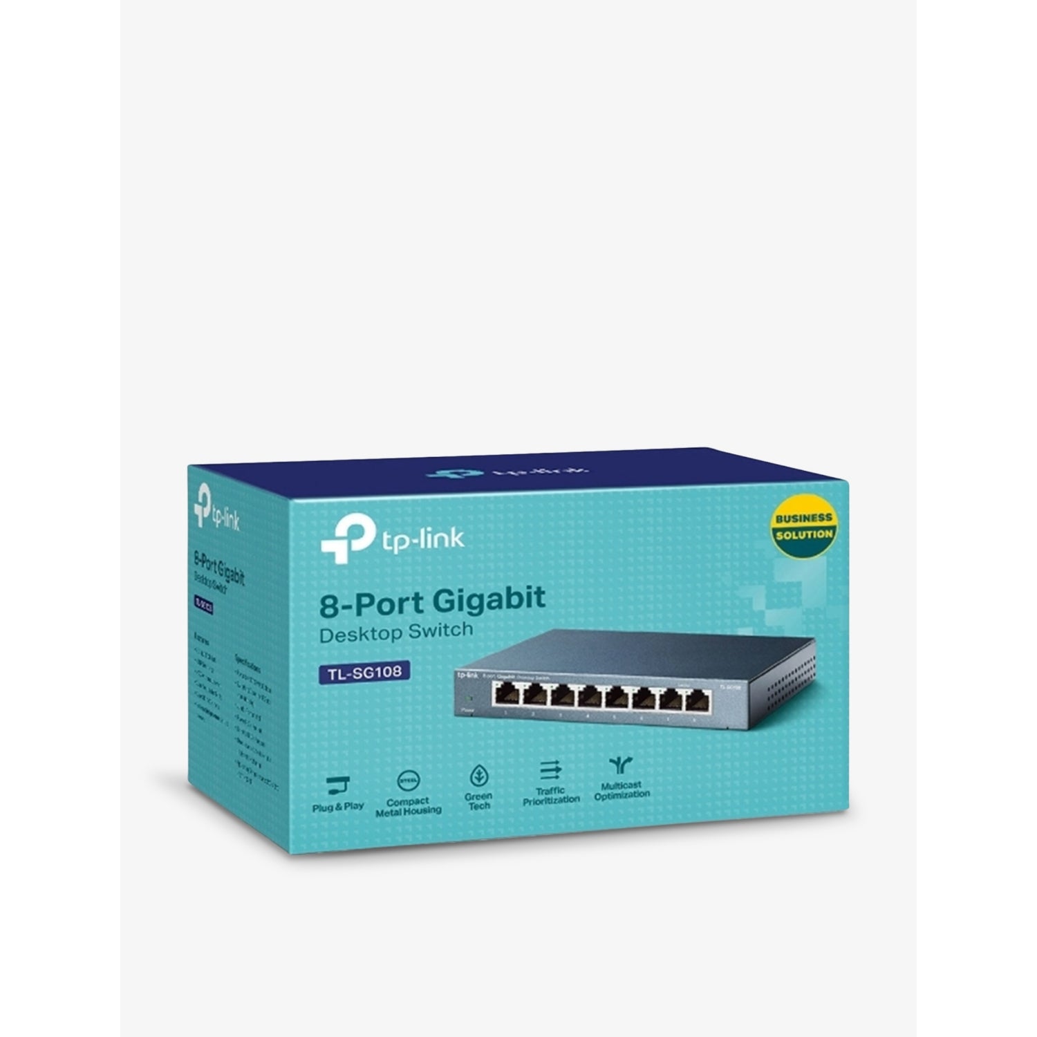 TP-Link network switch TL-SG108 8-port - British product