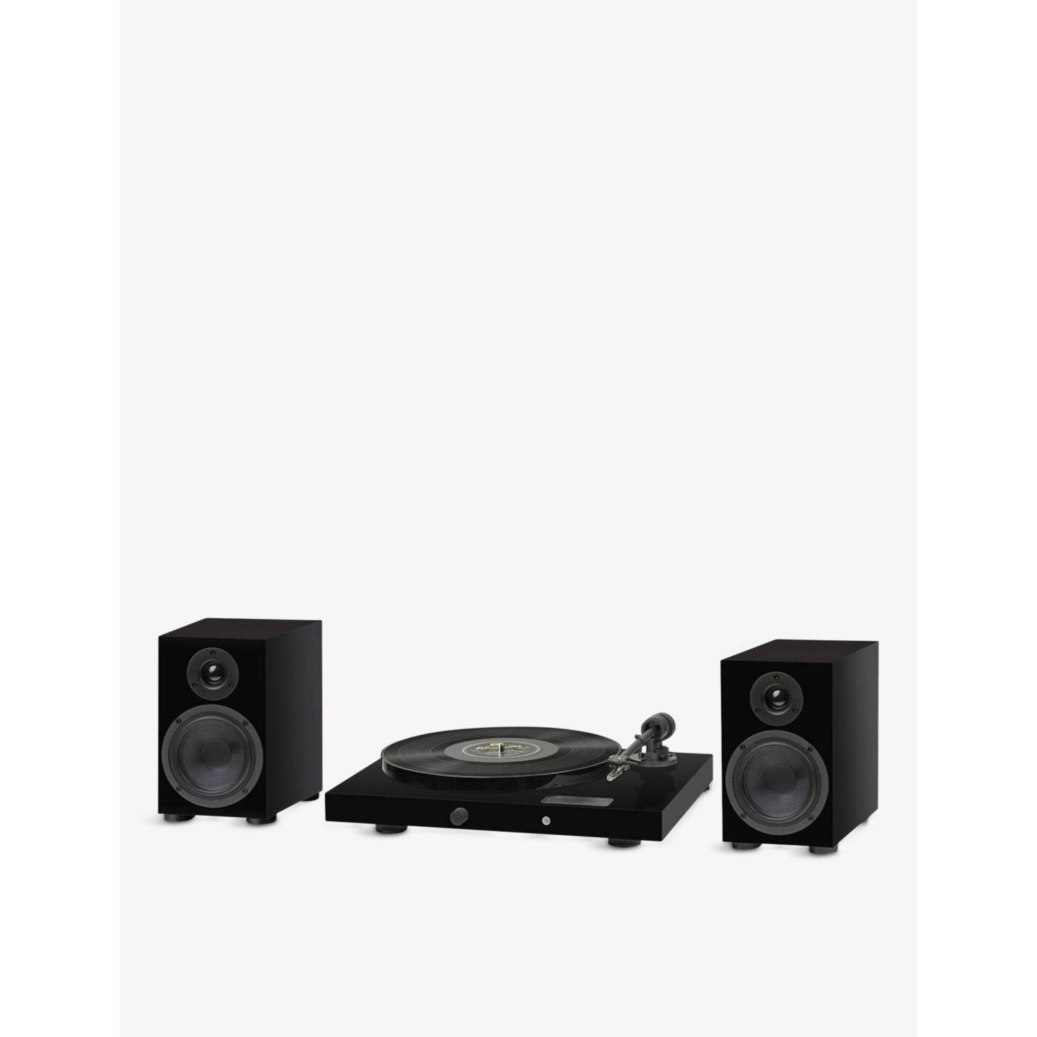 Juke Box E1 HiFi turntable and speaker set - British product