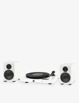 Juke Box E1 HiFi turntable and speaker set - British product