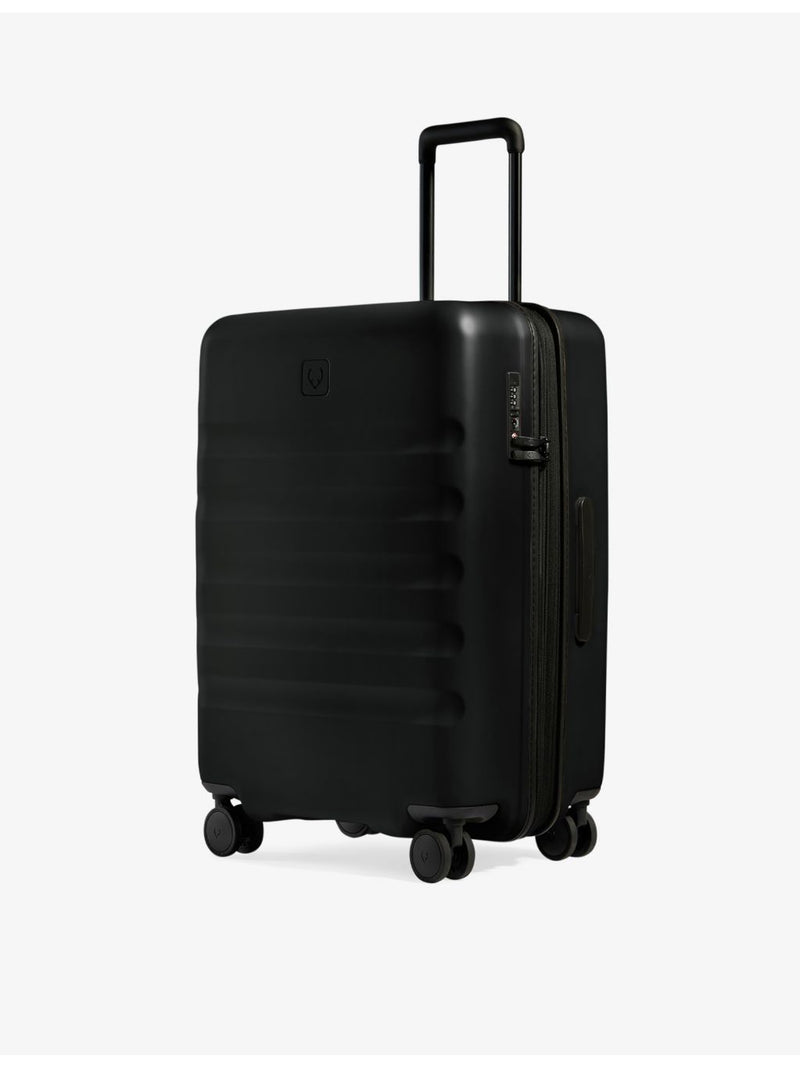Antler Icon Stripe medium hard-shell suitcase 67cm, imported from the UK