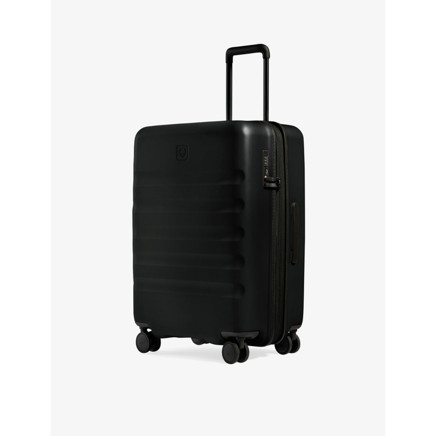 Antler Icon Stripe medium hard-shell suitcase 67cm, imported from the UK