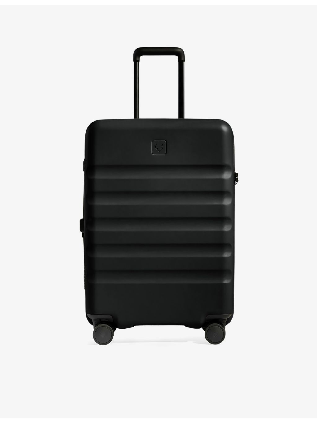 Antler Icon Stripe medium hard-shell suitcase 67cm, imported from the UK