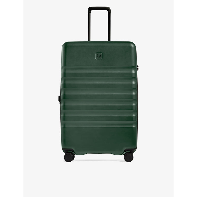 Antler Icon Stripe large hard-shell suitcase 78.5cm, imported from the UK