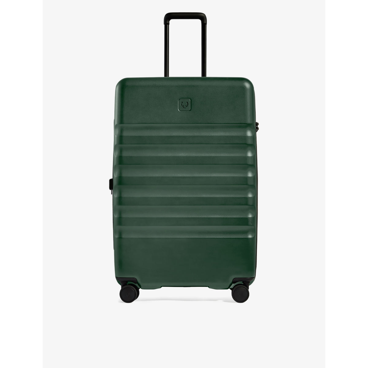 Antler Icon Stripe large hard-shell suitcase 78.5cm, imported from the UK