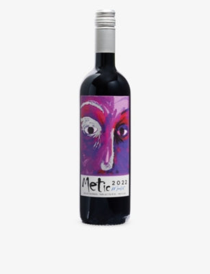 Metic Merlot Chilean red wine 750ml bottle, UK version