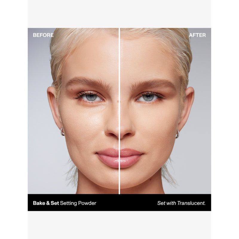 Morphe brighten and set powder duo mini 2.6g, imported from the UK