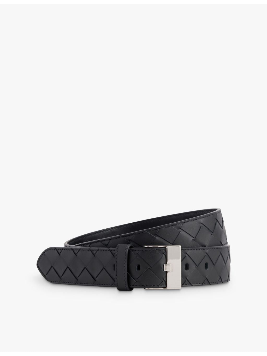 Bottega Veneta double-weave leather belt 106cm (British brand)