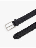Bottega Veneta braided leather belt 106cm, imported from the UK