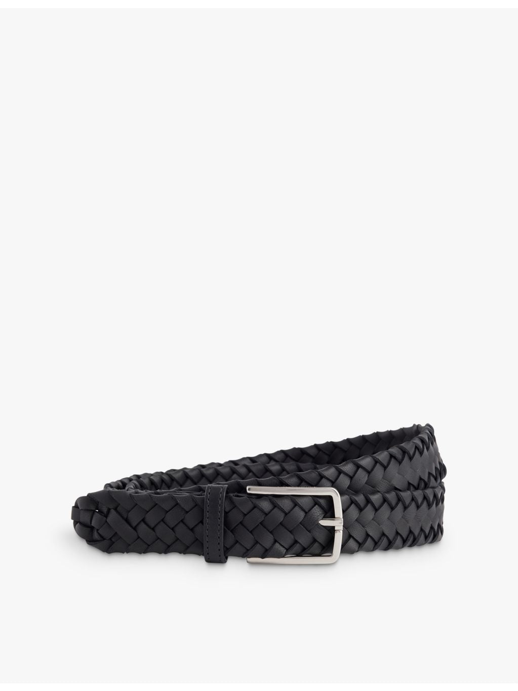 Bottega Veneta braided leather belt 106cm, imported from the UK