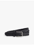 Bottega Veneta braided leather belt 106cm, imported from the UK