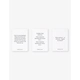 The School of Life question cards pack of 52, imported from the UK