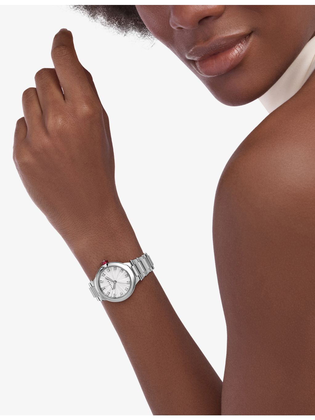 Bulgari Lvcea automatic watch 33mm, imported from the UK