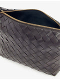 Bottega Veneta Wallace mini leather top-handle bag (British brand)