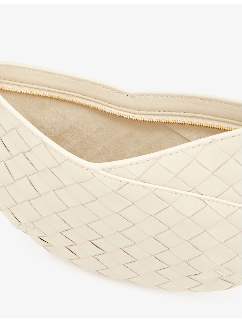 Bottega Veneta mini leather shoulder bag, imported from the UK