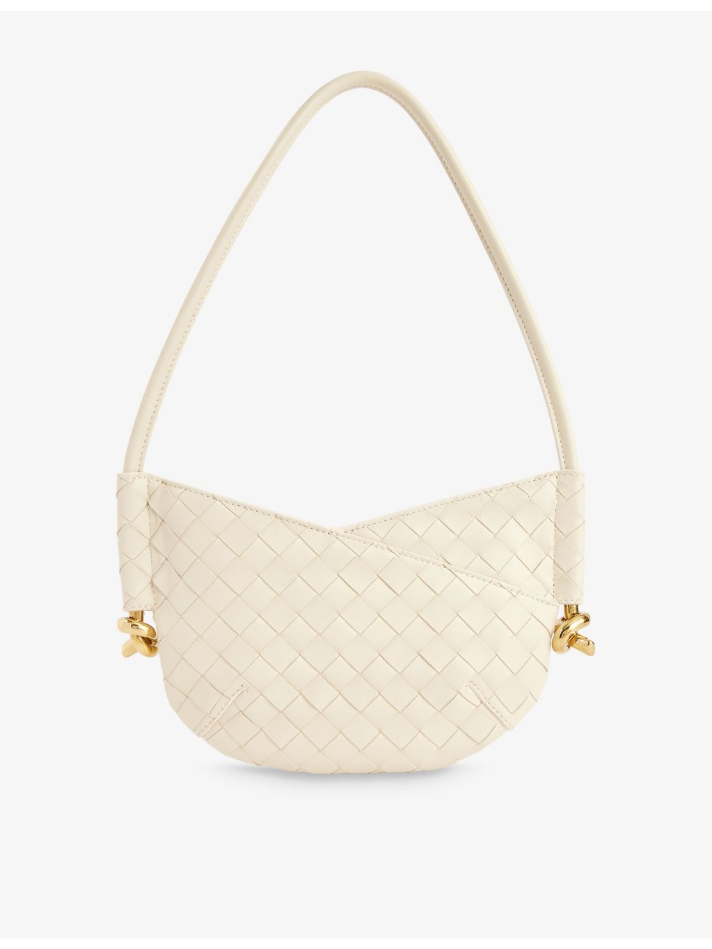 Bottega Veneta mini leather shoulder bag, imported from the UK