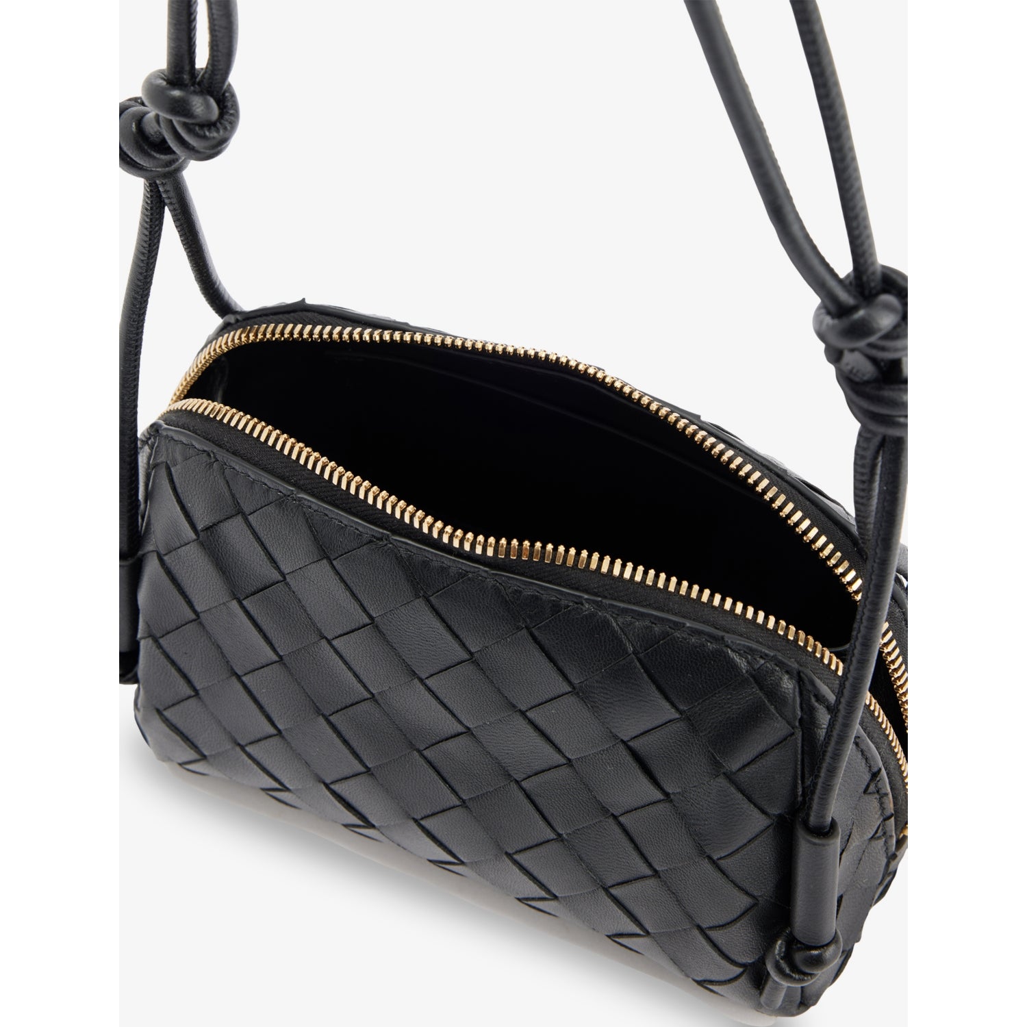 Bottega Veneta Loop Mini leather cross-body bag, UK version