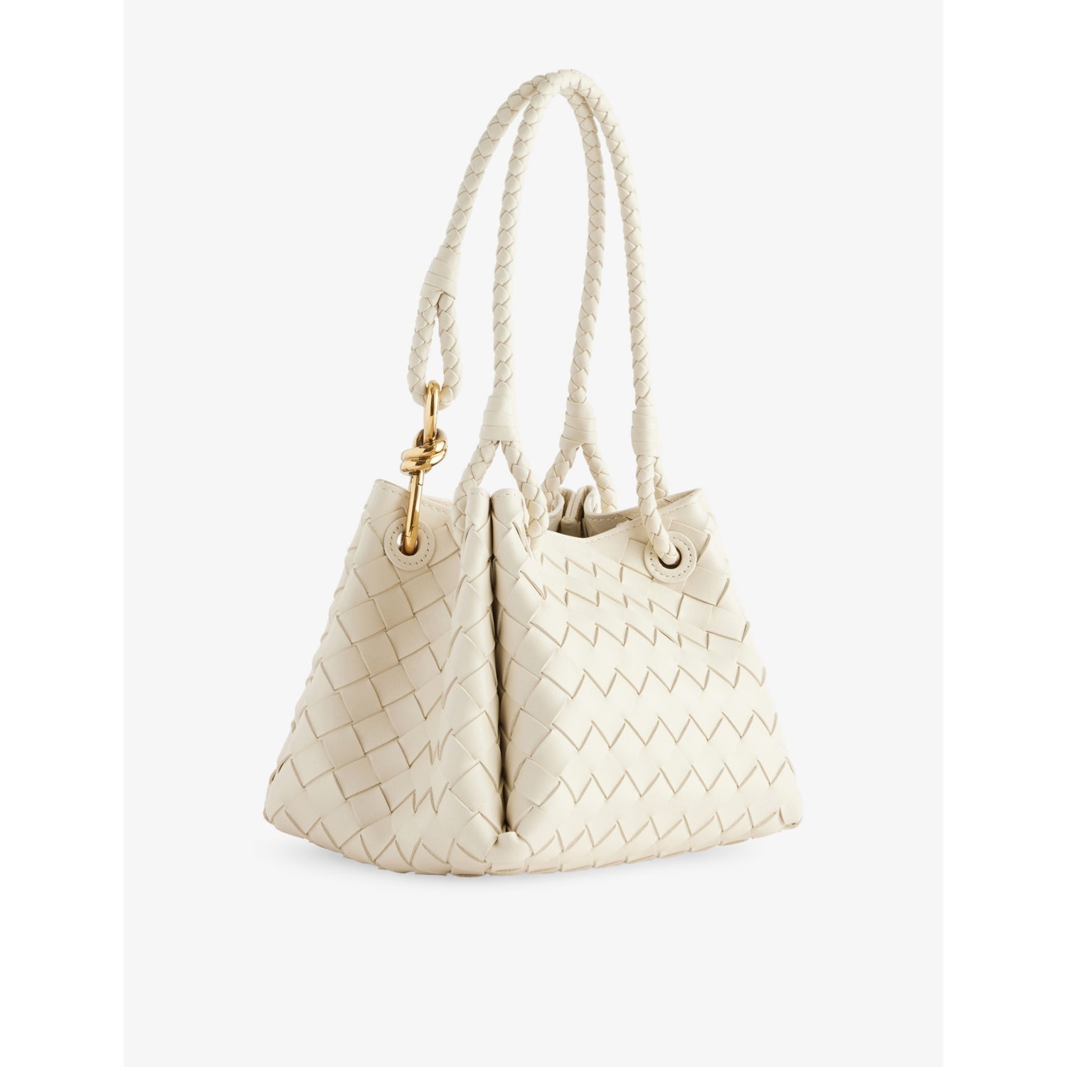 Bottega Veneta Parachute Mini Leather Tote Bag, UK version