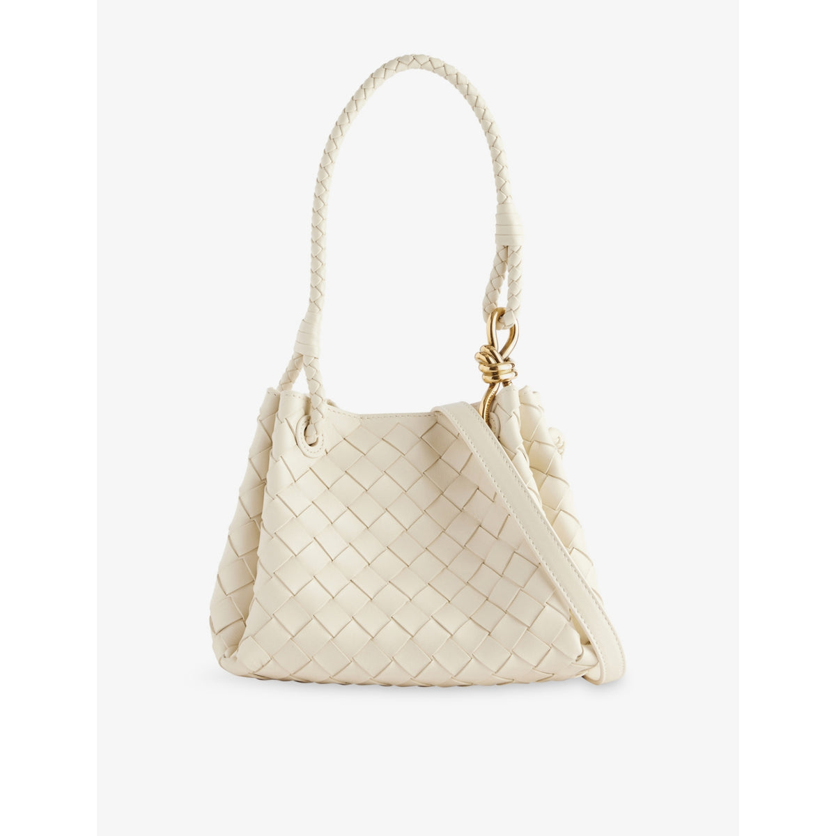 Bottega Veneta Parachute Mini Leather Tote Bag, UK version