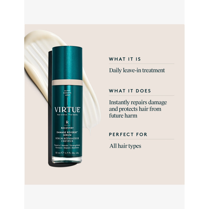 Virtue Damage Reverse hair serum 50ml - British product