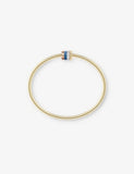 Boucheron Quatre Blue Edition 18ct Yellow, White and Rose Gold 0.11ct Diamond and Ceramic Bracelet