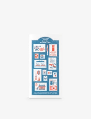 Traveler's Company Tokyo postcard refill (British brand)