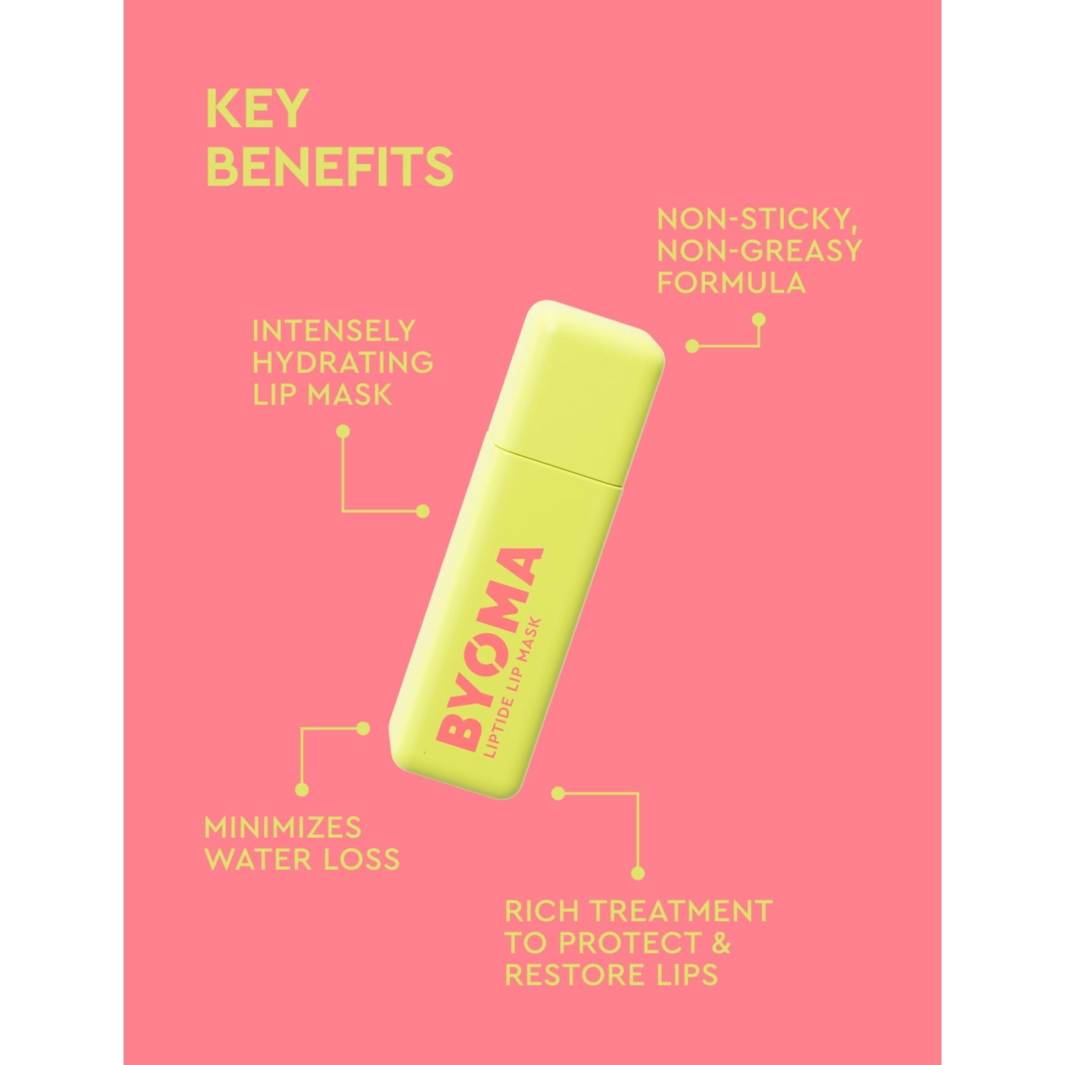BYOMA Liptide lip mask 5ml - British product