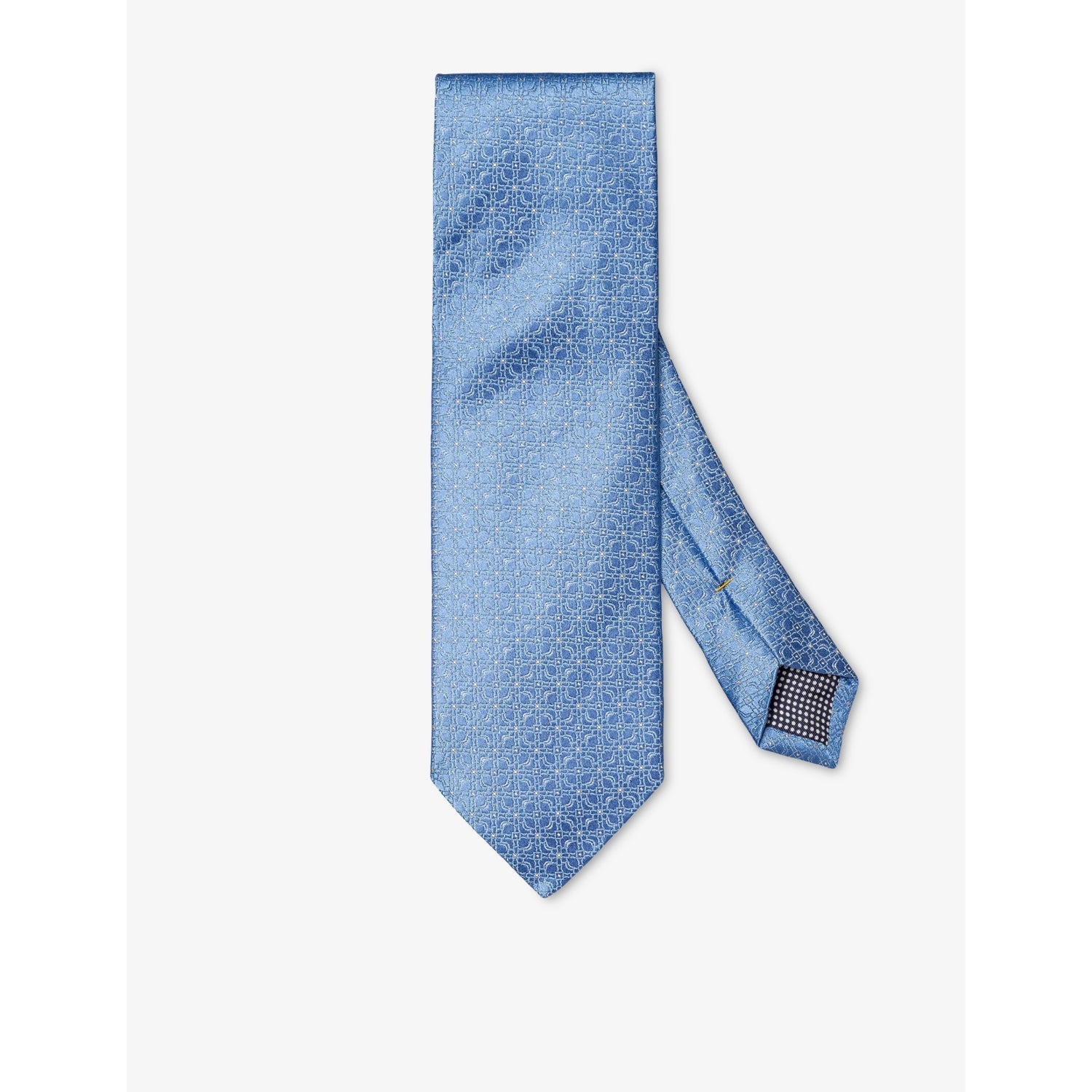 Eton 100% silk tie with geometric pattern, UK version