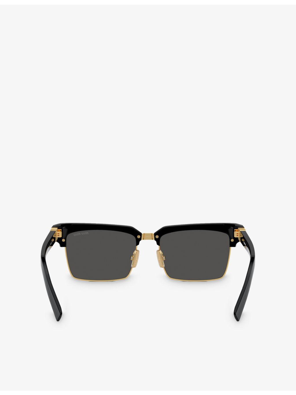 Miu Miu acetate sunglasses rectangle frame MU 10ZS - British product