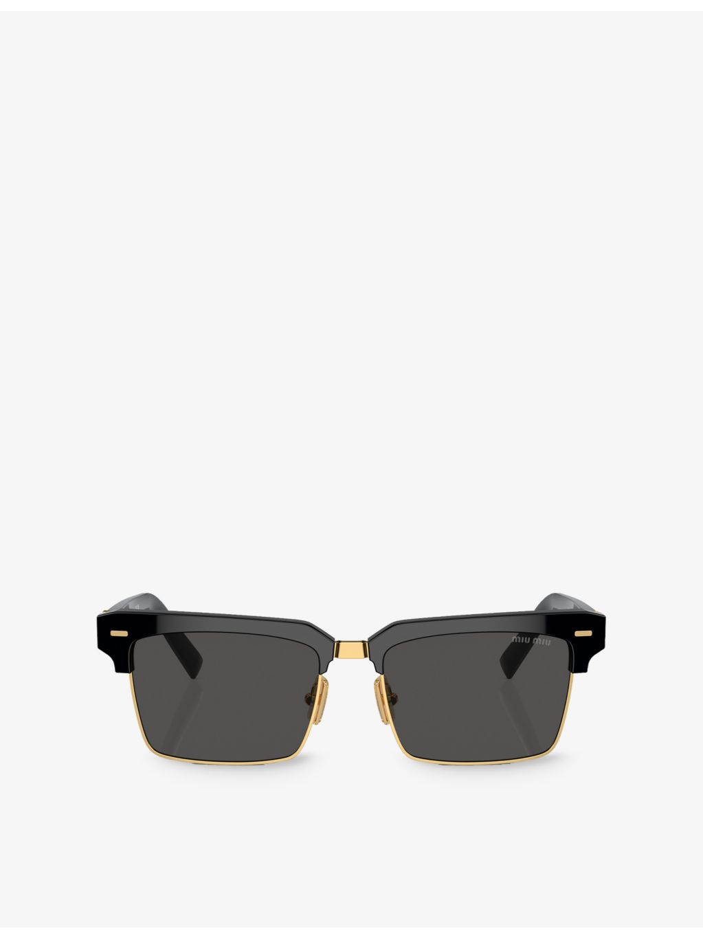 Miu Miu acetate sunglasses rectangle frame MU 10ZS - British product