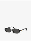 Miu Miu rectangle acetate sunglasses MU 11ZS - British product