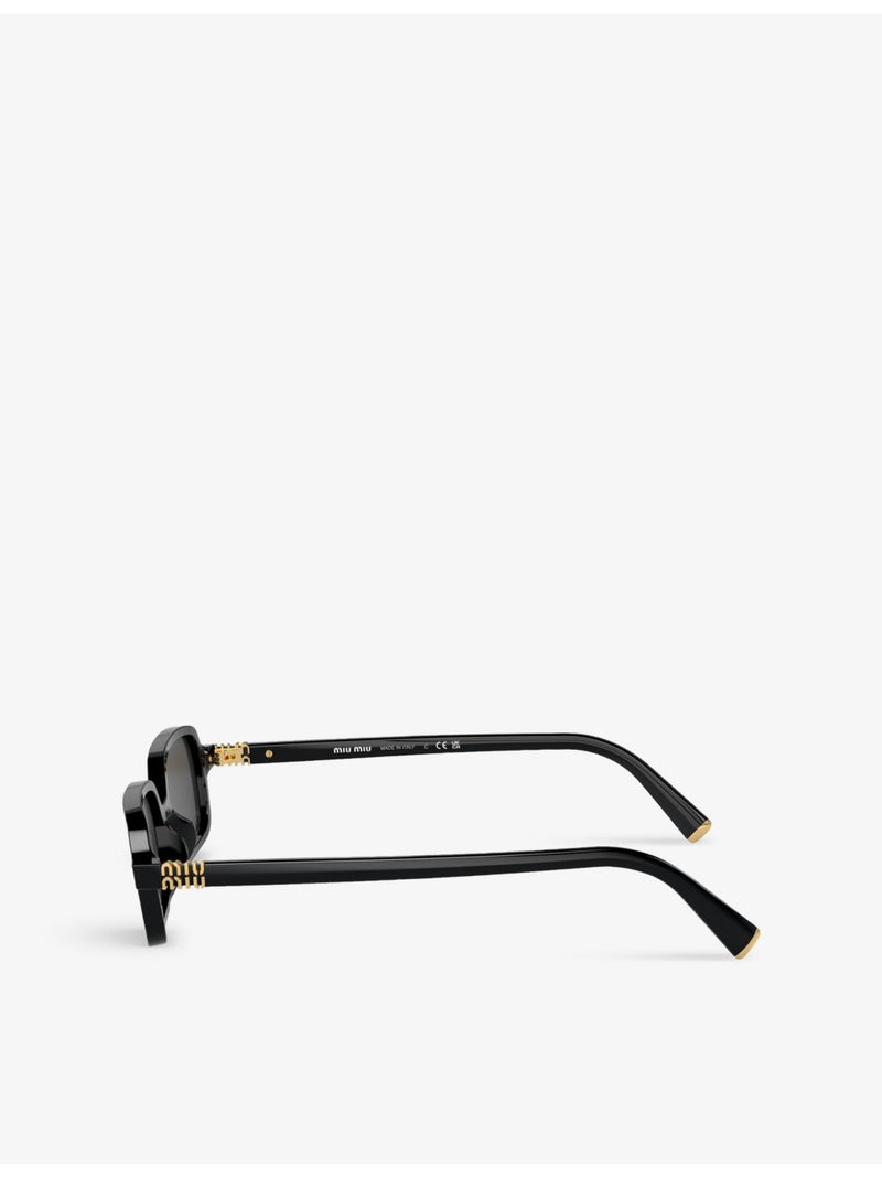 Miu Miu rectangle acetate sunglasses MU 11ZS - British product