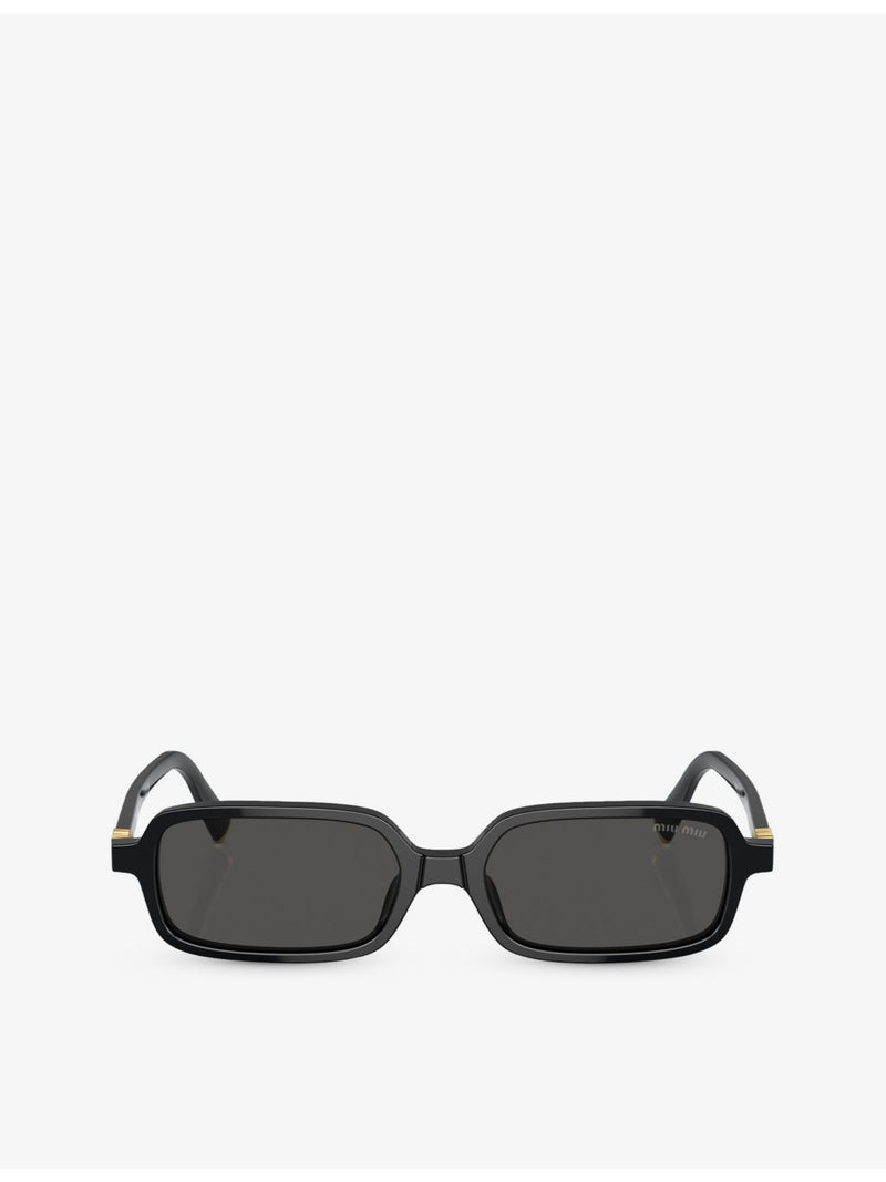 Miu Miu rectangle acetate sunglasses MU 11ZS - British product