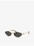 Miu Miu metal sunglasses MU 56ZS, imported from the UK
