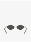 Miu Miu metal sunglasses MU 56ZS, imported from the UK