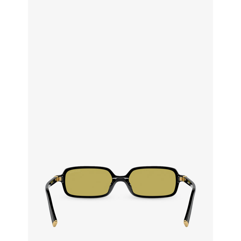 Miu Miu rectangle-frame acetate sunglasses 51mm - British product