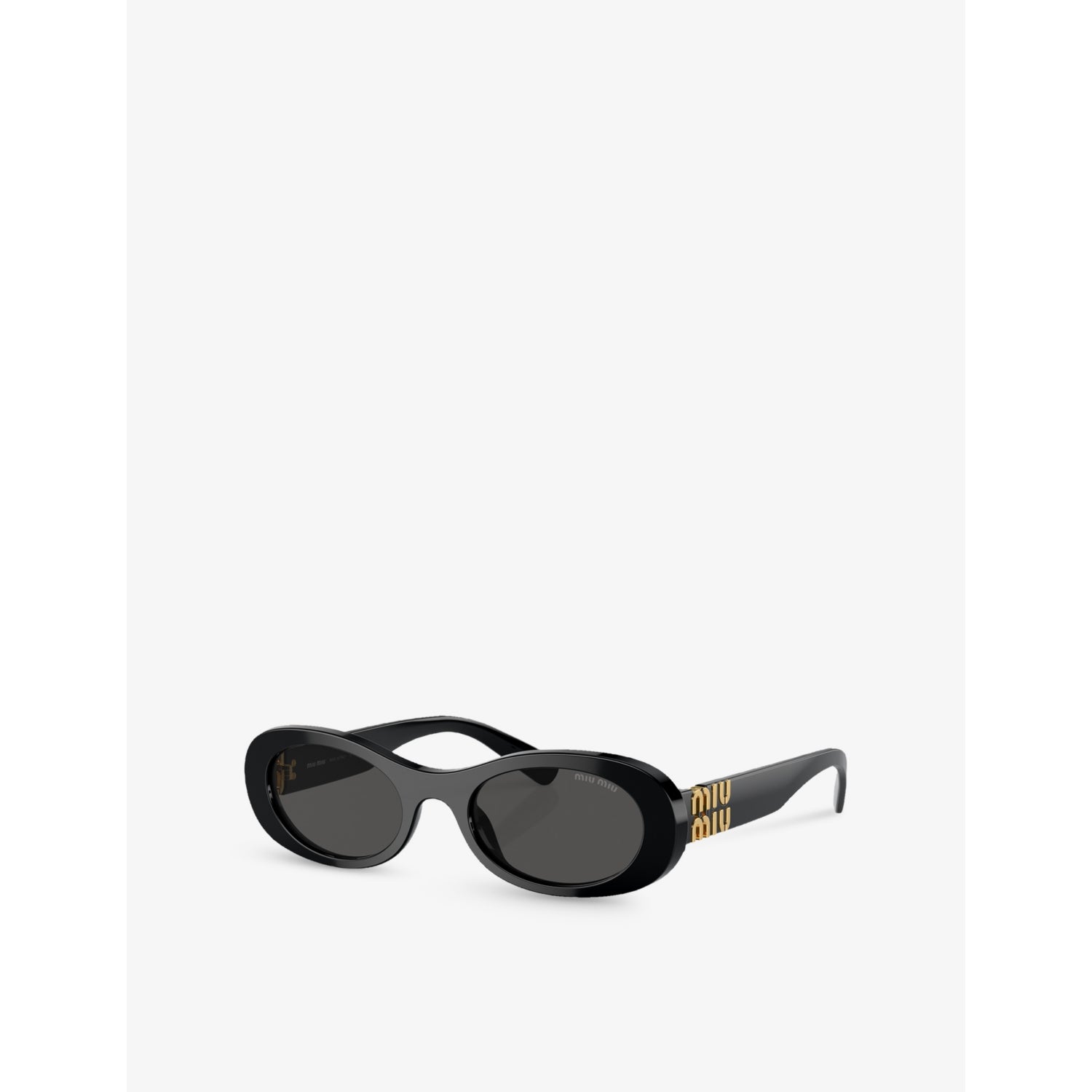 Miu Miu oval-frame acetate sunglasses MU 06ZS (British brand)