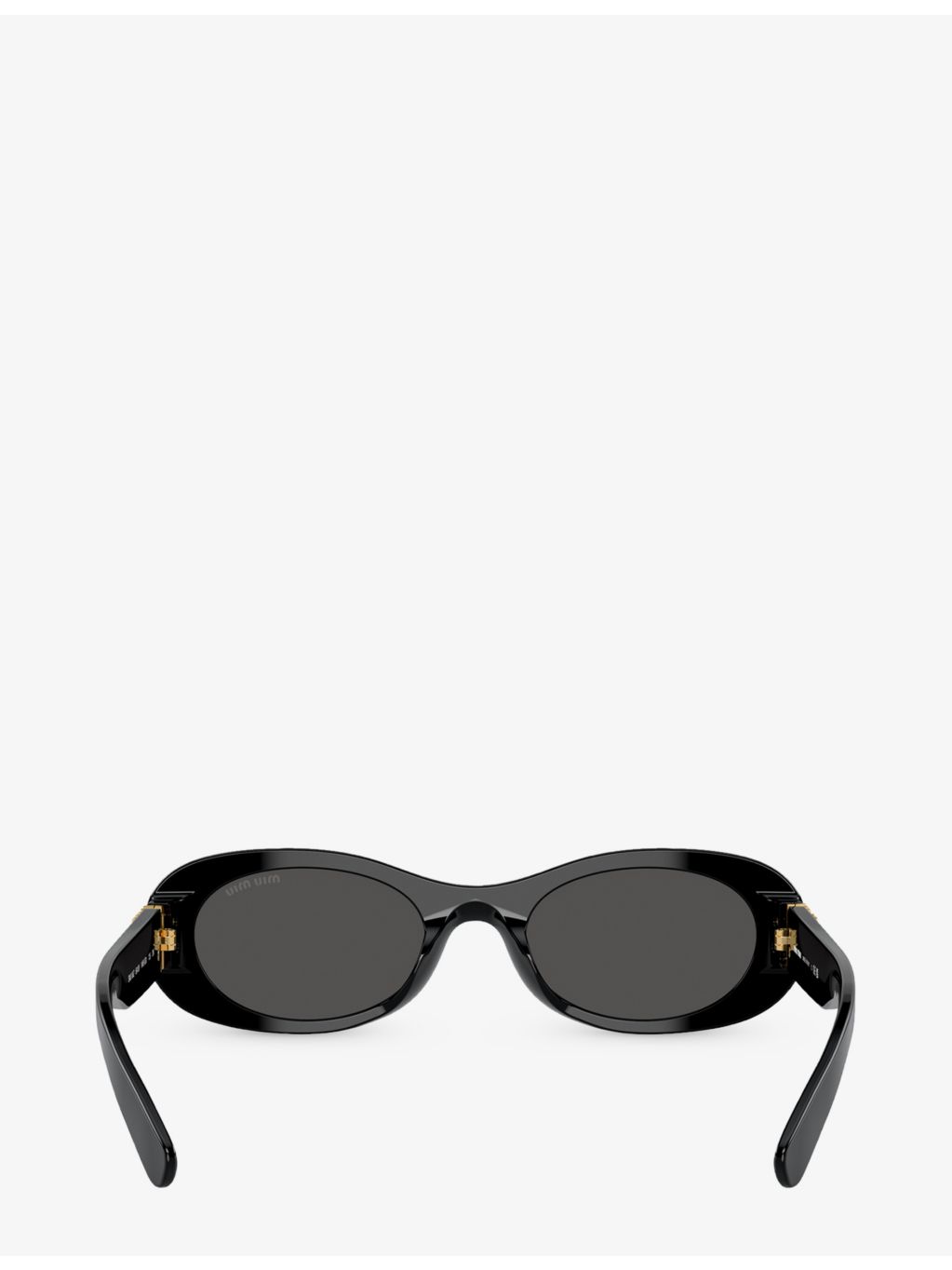 Miu Miu oval-frame acetate sunglasses MU 06ZS (British brand)
