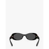 Miu Miu oval-frame acetate sunglasses MU 06ZS (British brand)