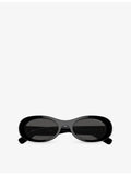 Miu Miu oval-frame acetate sunglasses MU 06ZS (British brand)