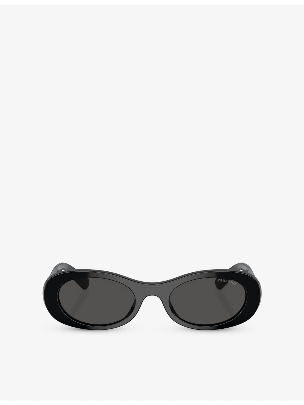Miu Miu oval-frame acetate sunglasses MU 06ZS (British brand)