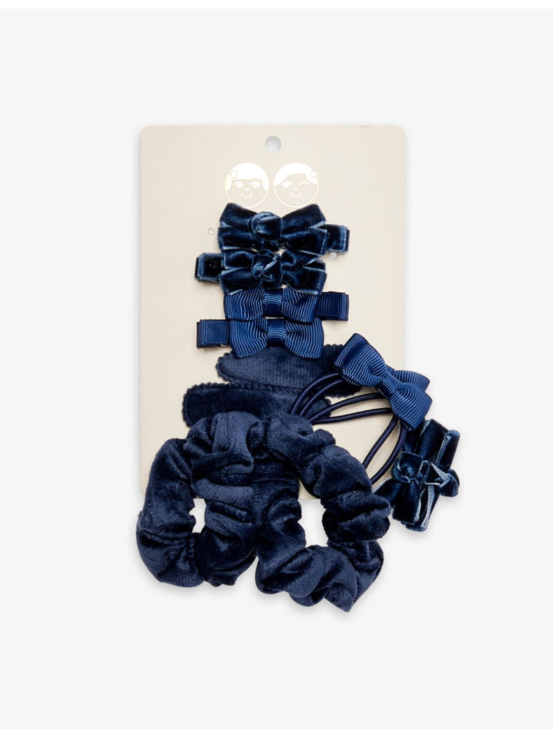 Mimi & Lula velvet hair ties and clips set, UK version