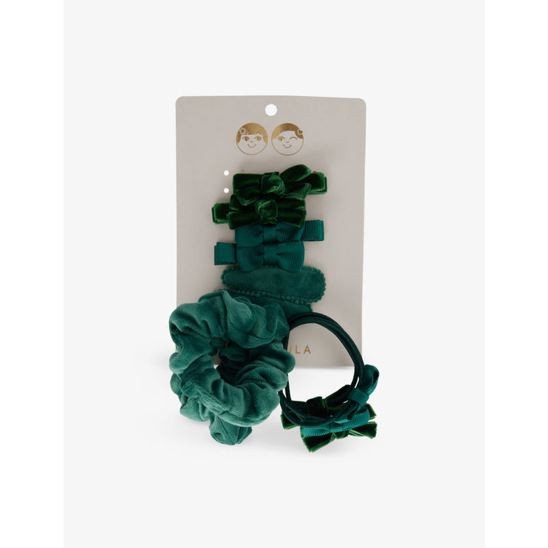Mimi & Lula velvet hair accessories 12 piece - British product