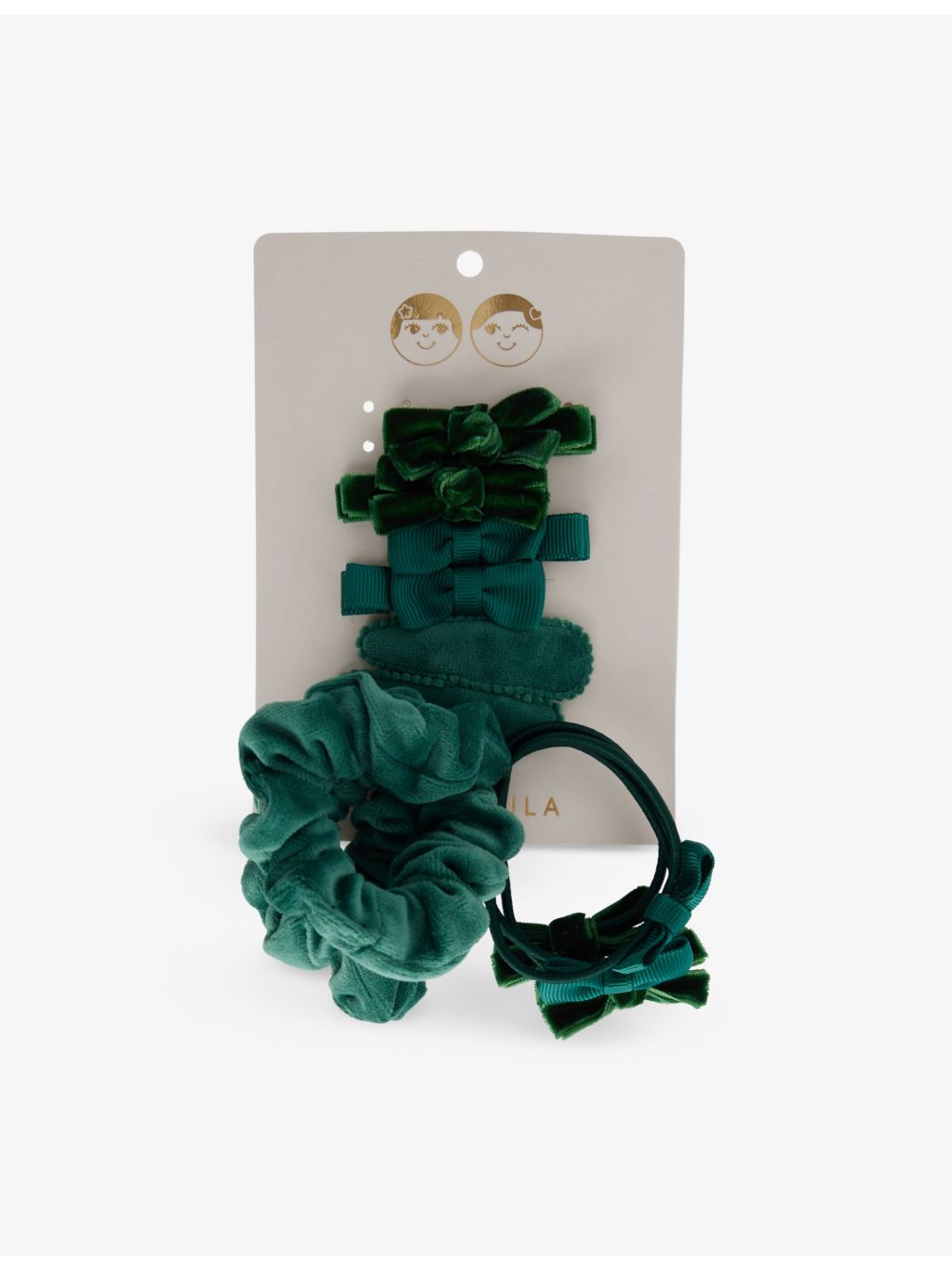 Mimi & Lula velvet hair accessories 12 piece - British product