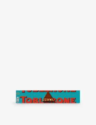 Toblerone Crunchy Almonds chocolate bar 360g (British brand)